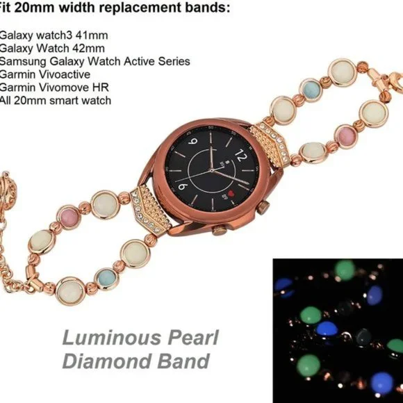 Rose Gold Bracelet Samsung Galaxy Watch 42mm - Picture 5 of 7